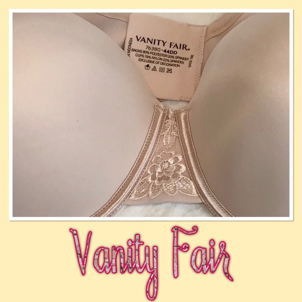 Vanity Fair Full Figure underwire bra smooth back